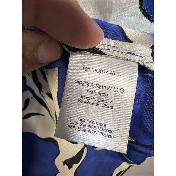 Veronica Beard NWT Milan Floral print Silk Blend Jacquard Blouse Size 10 Org$395 - Picture 8 of 14